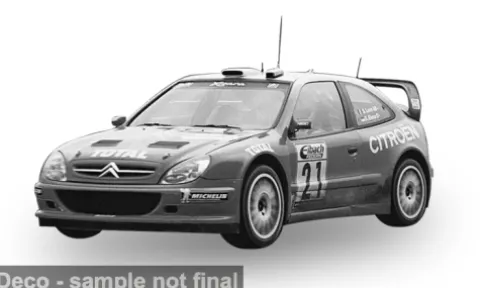 Citroen Xsara, Rallye Deutschland, 2002, #21, S.Loeb/D.Elena, 1:18, Sun Star