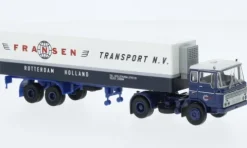DAF FT 2600 Kühlkoffer-SZ, 1962, Fransen, 1:87, Brekina