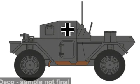 Daimler Dingo, 1944, Wehrmacht (Captured) France, 1:76, Oxford