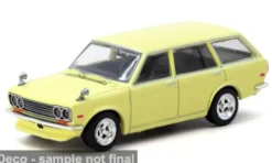 Datsun 510 Bluebird Wagon, gelb, 1973, 1:64, Tarmac Works