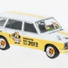 Datsun Bluebird 510, weiss/gelb, Ohige No Pon, 1:64, Tarmac Works