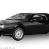 DeLorean DMC 12, schwarz, 1981, 1:18, Sun Star