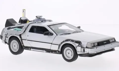 DeLorean Time Machine, Back To The Future II, 1:24, Welly