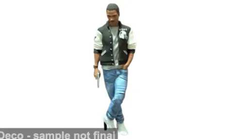 Diorama Axel Foley, Beverly Hills Cop, 1:18, Cartrix