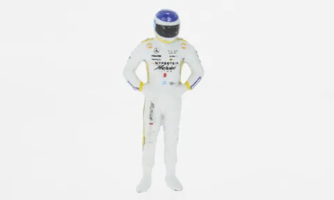 Diorama Colapinto Williams, GP Brasilien, 2024, 1:43, Cartrix