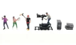 Diorama Figure Set: Behind the Scenes 2, 1:64, American Diorama
