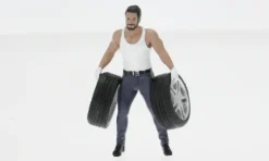 Diorama Muscle Mechanics - 1, 1:24, American Diorama