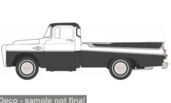 Dodge D100 Sweptside Pick Up, weiss/schwarz, 1957, 1:87, Oxford