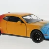 Dodge Challenger Hellcat SRT, gelb/Dekor, 2018, 1:24, Motormax