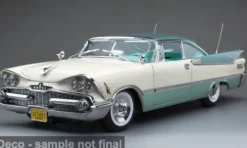 Dodge Custom Royal Lancer Hard Top, türkis/beige, 1959, 1:18, Sun Star