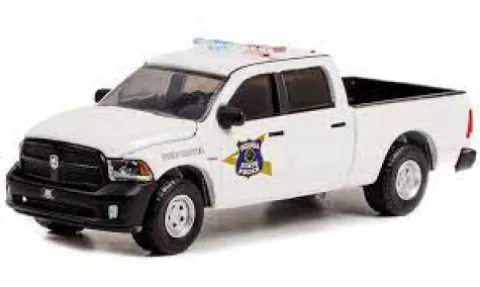 Dodge RAM 1500, 2018, Indiana State Police, 1:64, Greenlight