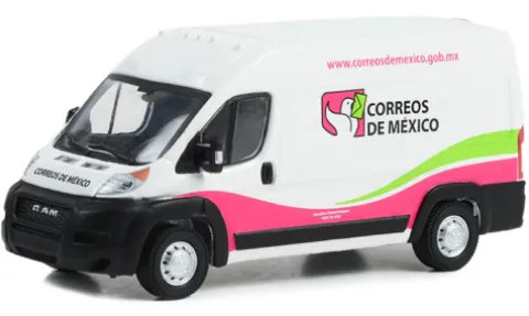 Dodge RAM Promaster 2500 Cargo HD, 2020, Correos de Mexico, 1:64, Greenlight