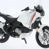 Ducati DesertX, weiss/rot, 1:18, Maisto