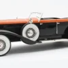 Duesenberg Model J Riviera Pheaton by Brunn, schwarz/orange, 1934, 1:18, Matrix