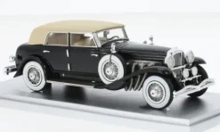 Duesenberg Model J Torpedo Berline di Rollston, schwarz/beige, 1932, 1:43, Kess