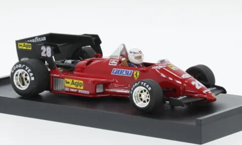 Ferrari 126C4 turbo, Formel 1, GP Belgien, 1984, #28, R.Arnoux, 1:43, Brumm