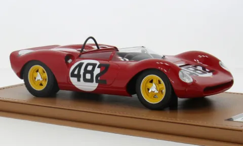 Ferrari 206 Dino SP, International Hill Climb, Cesana - Sestriere, 1965, Scuderia SEFAC, #48, L.Scarfiotti, 1:18, Tecnomodel