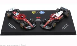 Ferrari 2er Set: SF25, Formel 1, 2025, Scuderia Ferrari, #44, L.Hamilton, 1:64, Bburago