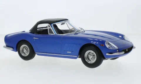 Ferrari 275 GTB/4 NART Spyder, blau, 1967, 1:18, KK Scale