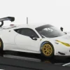 Ferrari 458 Italia GT3, weiss, 1:64, Tarmac Works