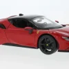 Ferrari SF90 Stradale, rot/schwarz, 2020, 1:18, Bburago