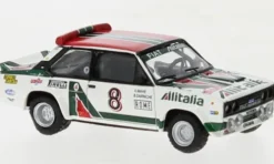 Fiat 131 Abarth, Monte Carlo, 1978, Alitalia, #8, Darniche, 1:87, Brekina