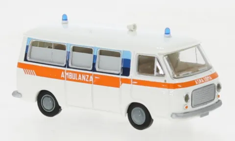 Fiat 238 Bus, 1966, Ambulanza (I), 1:87, Brekina