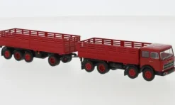 Fiat 691, rot/schwarz, 1970, 1:87, Brekina Starline