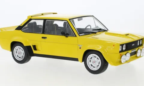 Fiat 131 Abarth, gelb, 1980, 1:18, IXO