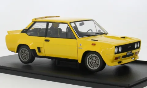Fiat 131 Abarth, gelb, 1980, 1:18, Solido