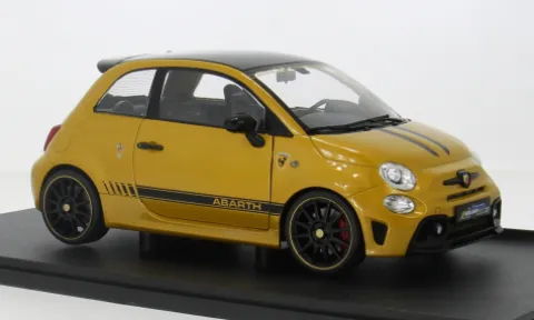 Fiat F595 Abarth, gelb/schwarz, 1:18, Solido