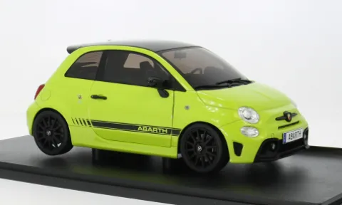 Fiat F595 Abarth, grün/schwarz, 1:18, Solido