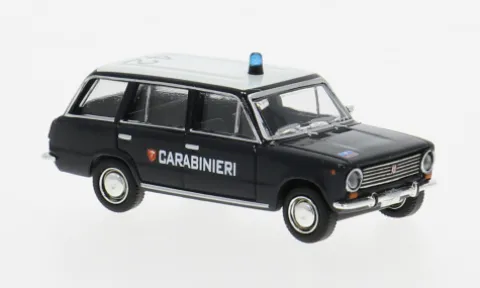 Fiat 124 Familiare, 1966, Carabinieri, 1:87, Brekina