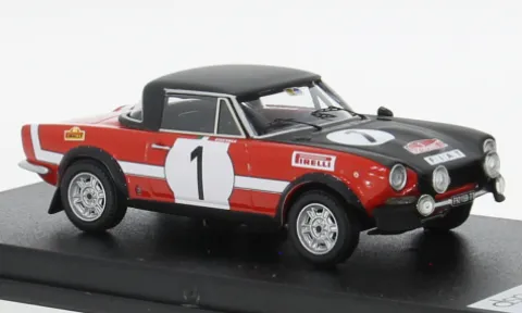 Fiat 124 Spider, Alpenfahrt, 1972, #1, H.Lindberg/H.Eisendle, 1:43, Trofeu