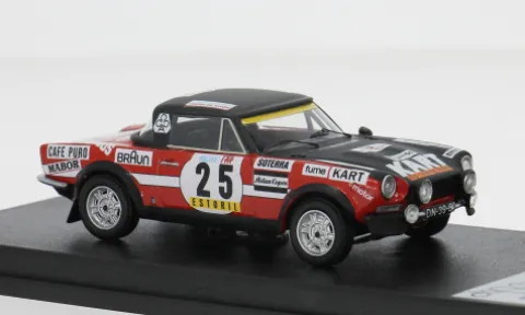 Fiat 124 Sport Spider 1600, TAP Rally, 1974, #25, A.Borges/M.Sottomayor, 1:43, Trofeu