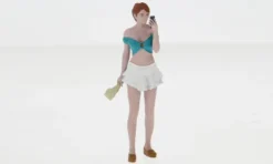 Figur Ada, blue/white, 1:24, Atlantic