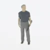 Figur Clint Eastwood, 1:64, Cartrix