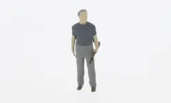 Figur Clint Eastwood, 1:64, Cartrix