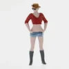 Figur Cora, red/blue, 1:43, Atlantic