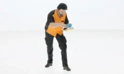 Figur Detail Masters - 4, 1:18, American Diorama