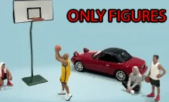 Figuren Ballers, 1:64, American Diorama