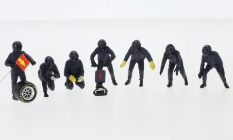 Figuren F1 Pit Crew, 1:43, American Diorama