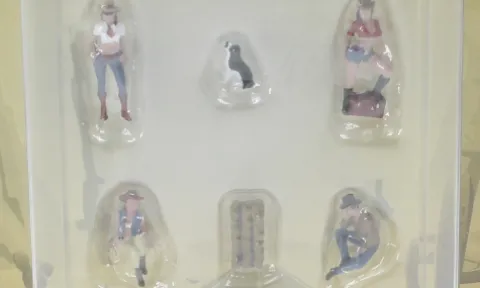Figuren Western Style, 1:64, American Diorama