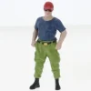 Figur Firefighters - Off Duty, 1:24, American Diorama