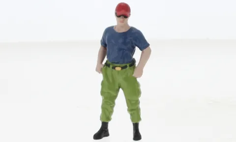 Figur Firefighters - Off Duty, 1:24, American Diorama