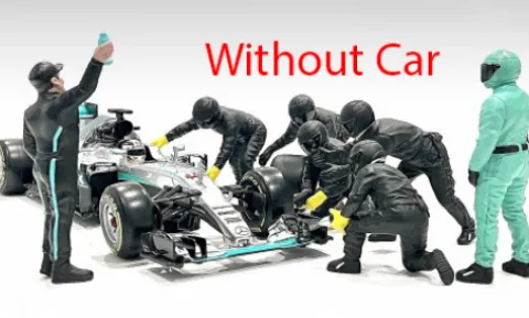 Figur Formel 1 Pit Crew Figuren - Set III, 1:18, American Diorama