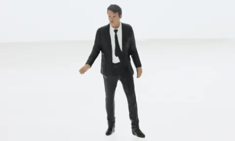 Figur Gentlemen's Club-3, 1:24, American Diorama