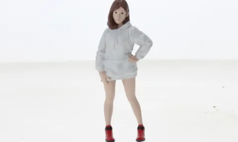 Figur Hip Hop Girls - 2, 1:18, American Diorama