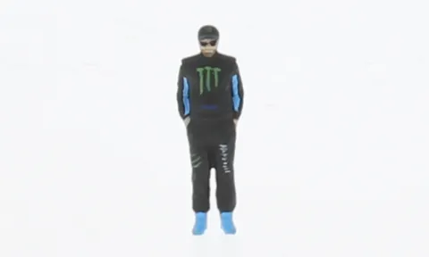 Figur Ken Block, 1:64, Cartrix