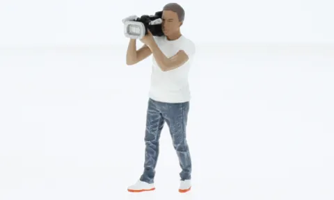 Figur On-Air Figur 3, 1:24, American Diorama